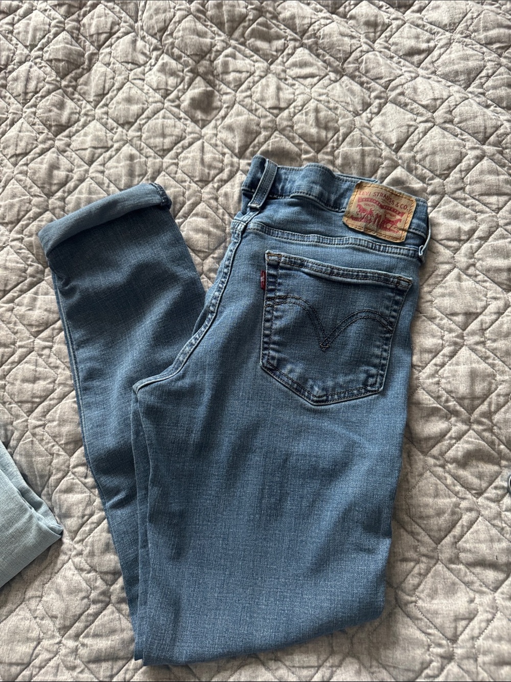 Levi's Women's Light Blue Skinny Jeans